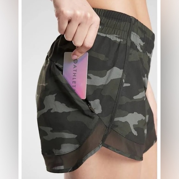 MESH RACER RUN MID RISE 4 SHORT - Picture 3 of 3